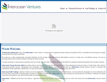 Tablet Screenshot of interoceanventures.com